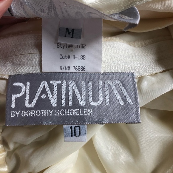 Platinum by Dorothy Schoelen Silk Top and Skirt 10 - Picture 8 of 8